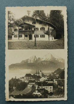 AK Berchtesgaden / 1930-1945 / Mehrbildkarte / Strasse